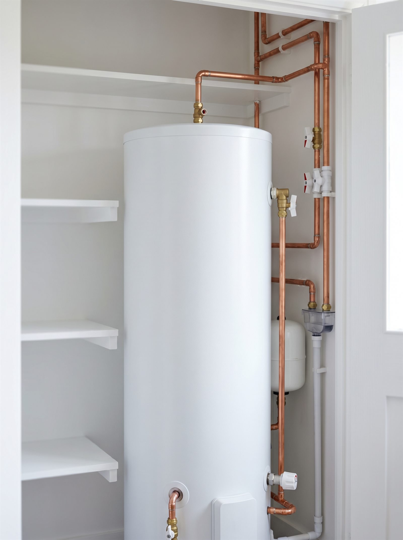 Unvented cylinder