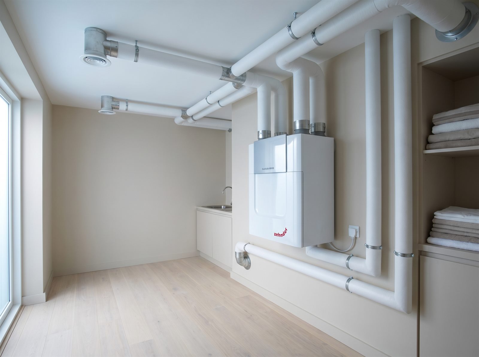 MVHR ventilation install